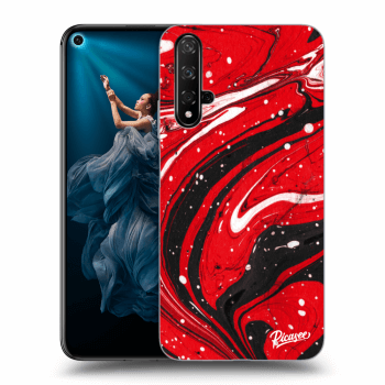 Maskica za Honor 20 - Red black
