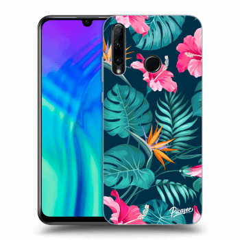 Maskica za Honor 20 Lite - Pink Monstera