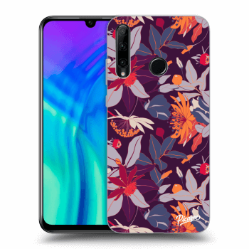 Maskica za Honor 20 Lite - Purple Leaf