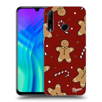 Picasee silikonska prozirna maskica za Honor 20 Lite - Gingerbread 2