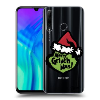 Picasee silikonska prozirna maskica za Honor 20 Lite - Grinch 2