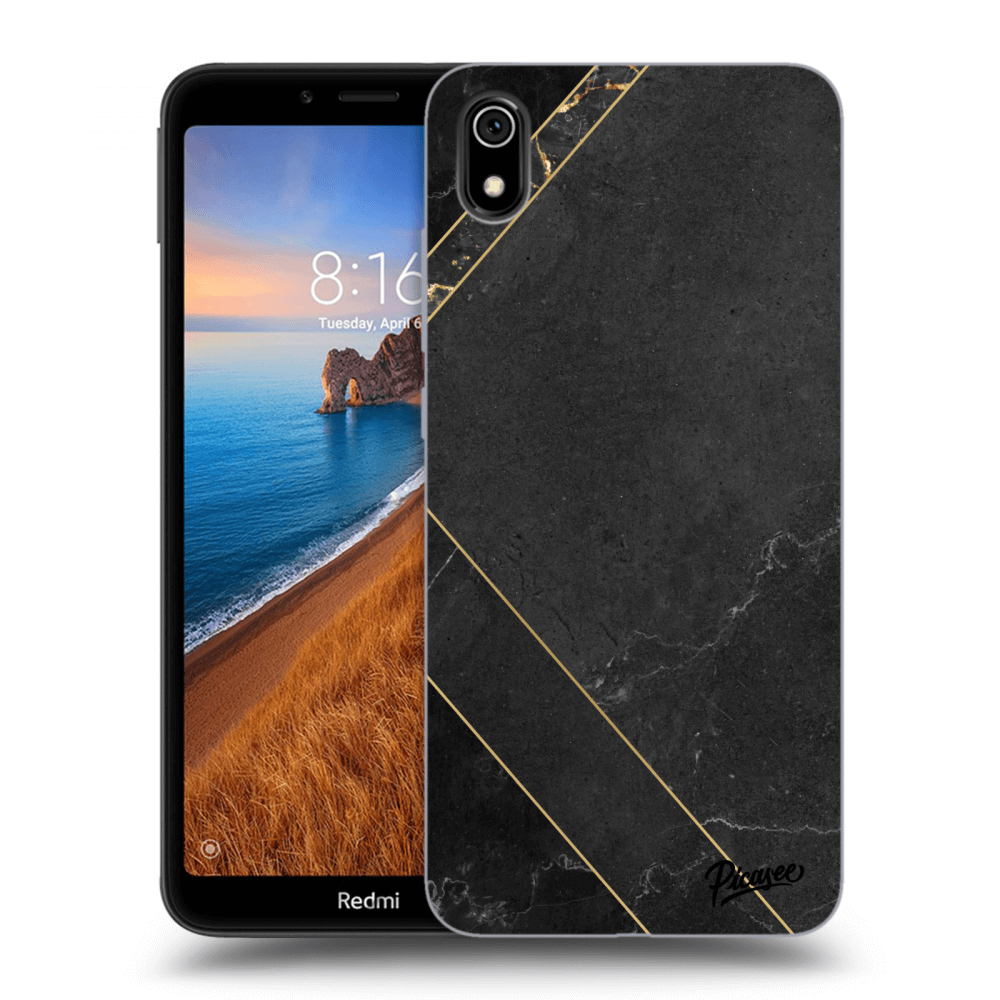 Picasee ULTIMATE CASE za Xiaomi Redmi 7A - Black tile