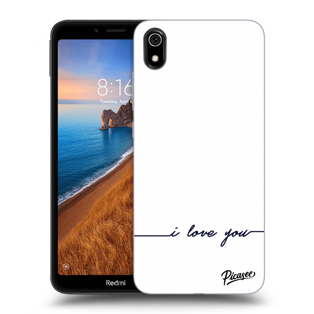 Picasee ULTIMATE CASE za Xiaomi Redmi 7A - I love you