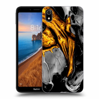 Maskica za Xiaomi Redmi 7A - Black Gold