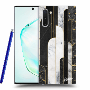 Maskica za Samsung Galaxy Note 10 N970F - Black & White tile