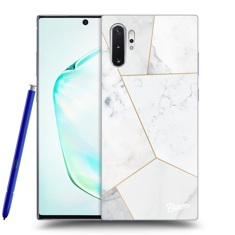 Picasee ULTIMATE CASE za Samsung Galaxy Note 10+ N975F - White tile