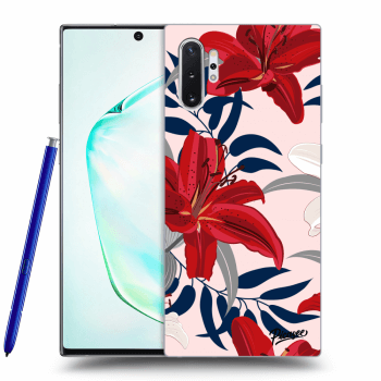 Maskica za Samsung Galaxy Note 10+ N975F - Red Lily