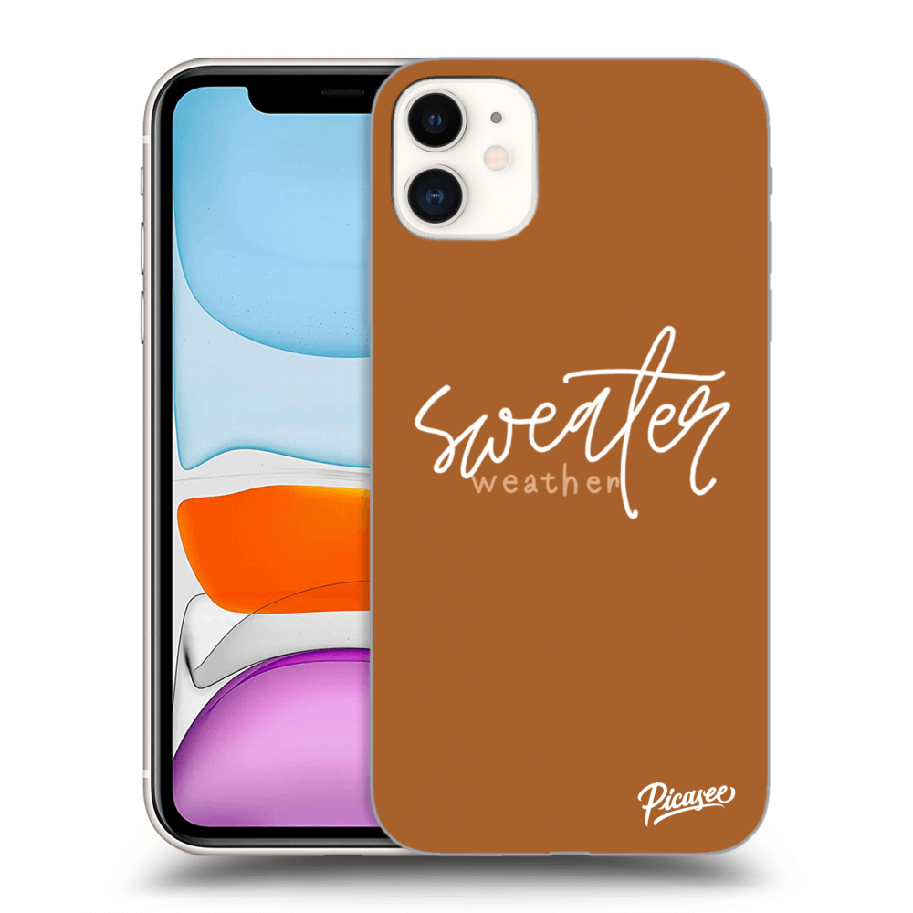 Picasee ULTIMATE CASE za Apple iPhone 11 - Sweater weather