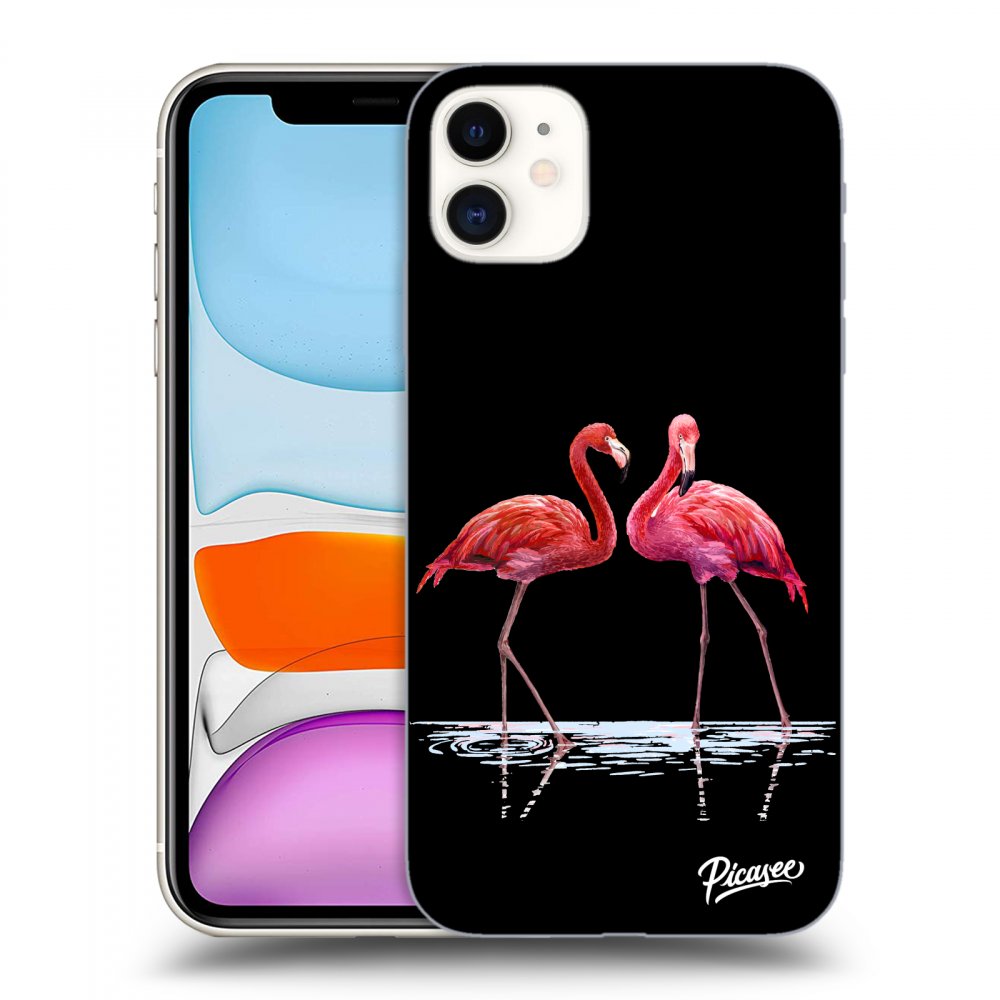 Picasee ULTIMATE CASE za Apple iPhone 11 - Flamingos couple