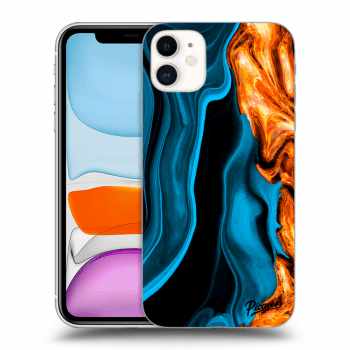 Picasee ULTIMATE CASE za Apple iPhone 11 - Gold blue
