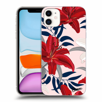 Picasee ULTIMATE CASE za Apple iPhone 11 - Red Lily