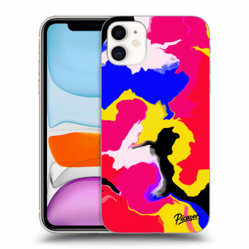 Picasee ULTIMATE CASE MagSafe za Apple iPhone 11 - Watercolor
