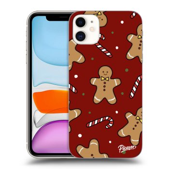 Picasee silikonska prozirna maskica za Apple iPhone 11 - Gingerbread 2