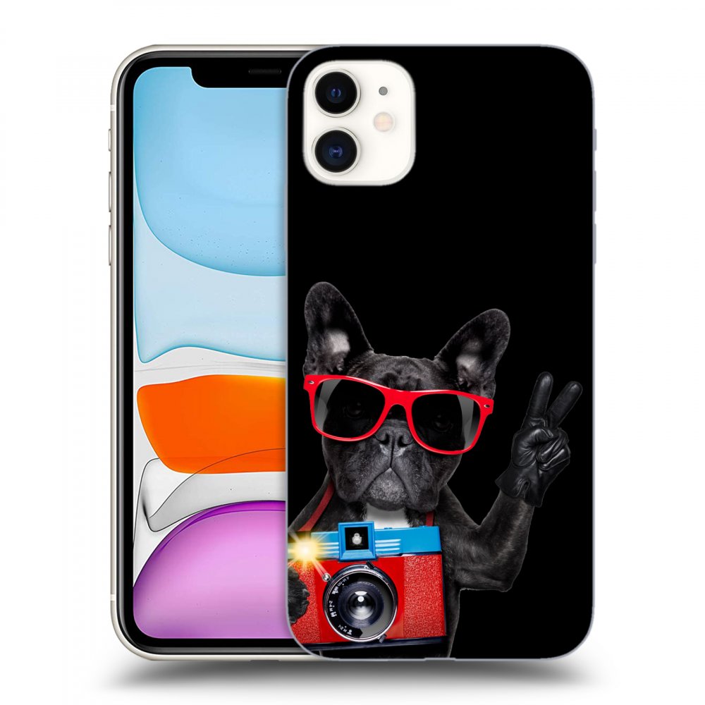 Picasee ULTIMATE CASE MagSafe za Apple iPhone 11 - French Bulldog