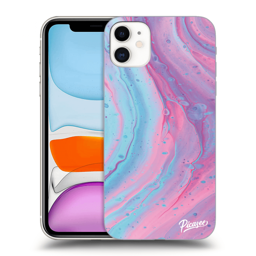 Picasee ULTIMATE CASE za Apple iPhone 11 - Pink liquid
