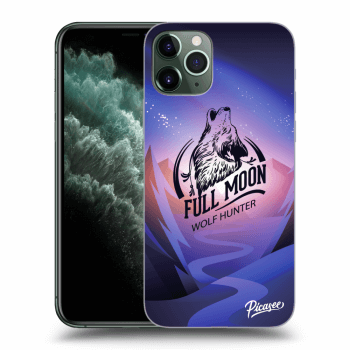 Picasee silikonska prozirna maskica za Apple iPhone 11 Pro - Wolf