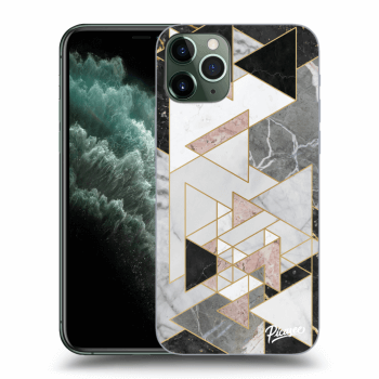 Picasee silikonska prozirna maskica za Apple iPhone 11 Pro - Light geometry