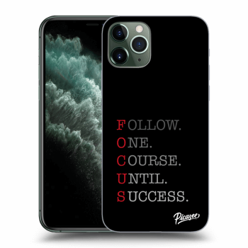Picasee silikonska prozirna maskica za Apple iPhone 11 Pro - Focus