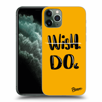 Picasee silikonska prozirna maskica za Apple iPhone 11 Pro - Wish Do