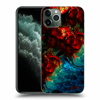 Picasee silikonska prozirna maskica za Apple iPhone 11 Pro - Universe