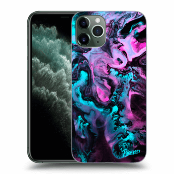 Picasee crna silikonska maskica za Apple iPhone 11 Pro - Lean