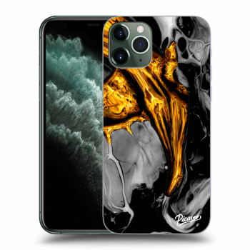 Picasee ULTIMATE CASE za Apple iPhone 11 Pro - Black Gold