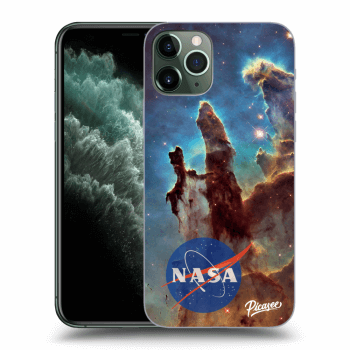Picasee silikonska prozirna maskica za Apple iPhone 11 Pro - Eagle Nebula