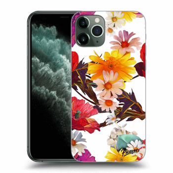 Picasee silikonska prozirna maskica za Apple iPhone 11 Pro - Meadow