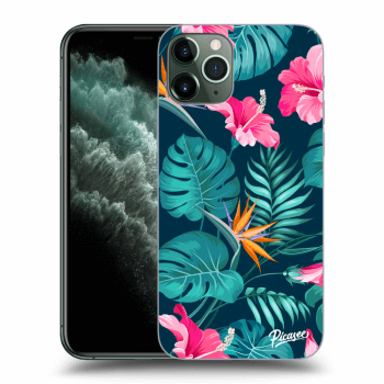 Maskica za Apple iPhone 11 Pro - Pink Monstera