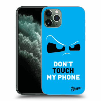 Picasee silikonska prozirna maskica za Apple iPhone 11 Pro - Cloudy Eye - Blue