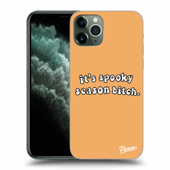Picasee silikonska prozirna maskica za Apple iPhone 11 Pro - Spooky season