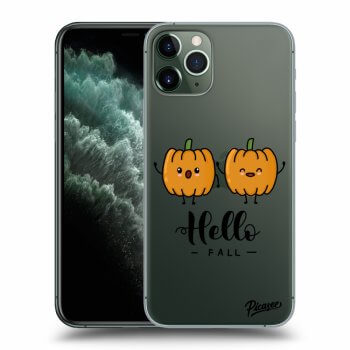Picasee silikonska prozirna maskica za Apple iPhone 11 Pro - Hallo Fall