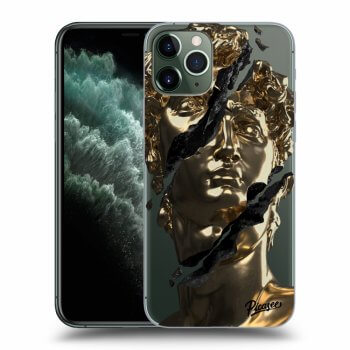 Picasee silikonska prozirna maskica za Apple iPhone 11 Pro - Golder