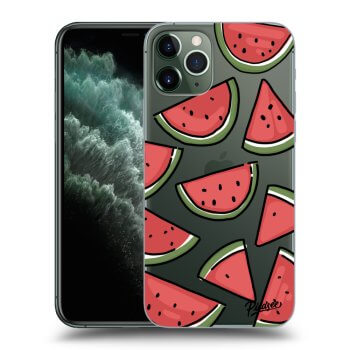 Picasee silikonska prozirna maskica za Apple iPhone 11 Pro - Melone