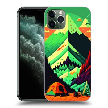 Picasee silikonska prozirna maskica za Apple iPhone 11 Pro - Whistler