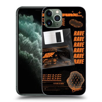 Picasee silikonska prozirna maskica za Apple iPhone 11 Pro - RAVE