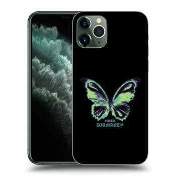 Picasee silikonska prozirna maskica za Apple iPhone 11 Pro - Diamanty Blue