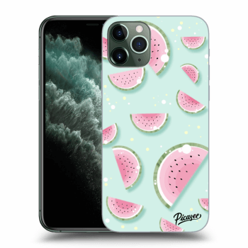 Picasee silikonska prozirna maskica za Apple iPhone 11 Pro - Watermelon 2