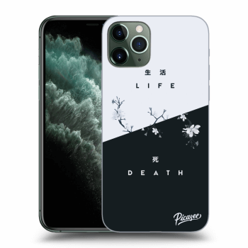 Picasee silikonska prozirna maskica za Apple iPhone 11 Pro - Life - Death