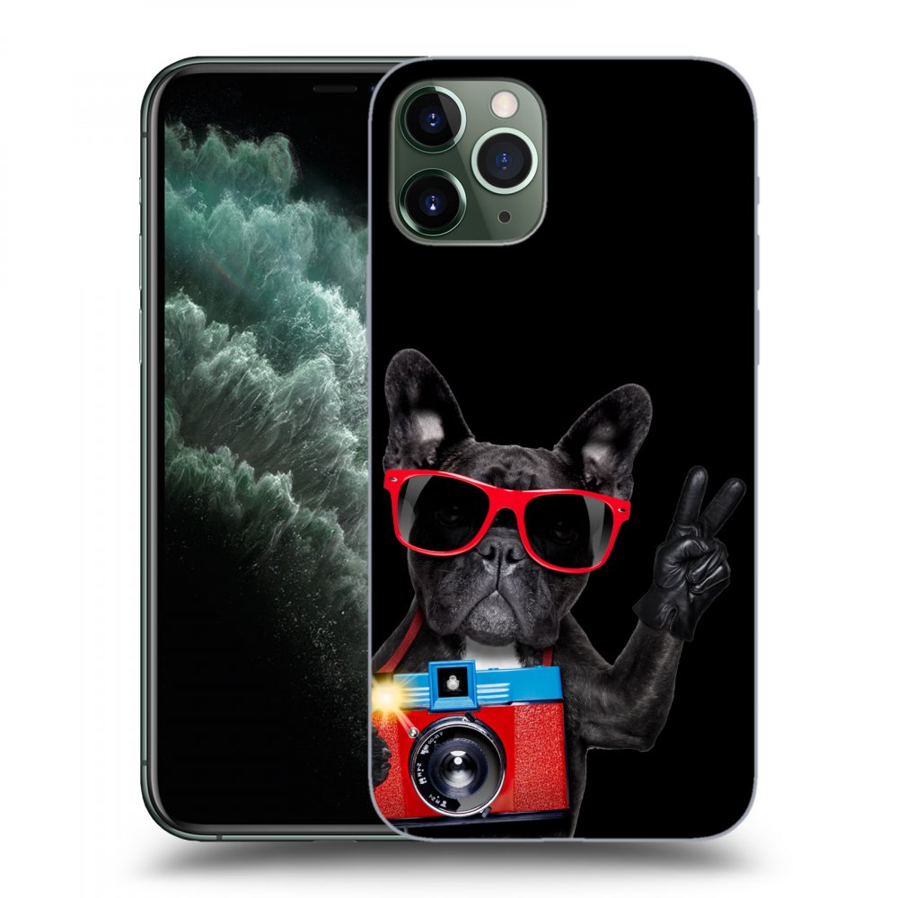 Picasee ULTIMATE CASE MagSafe za Apple iPhone 11 Pro - French Bulldog