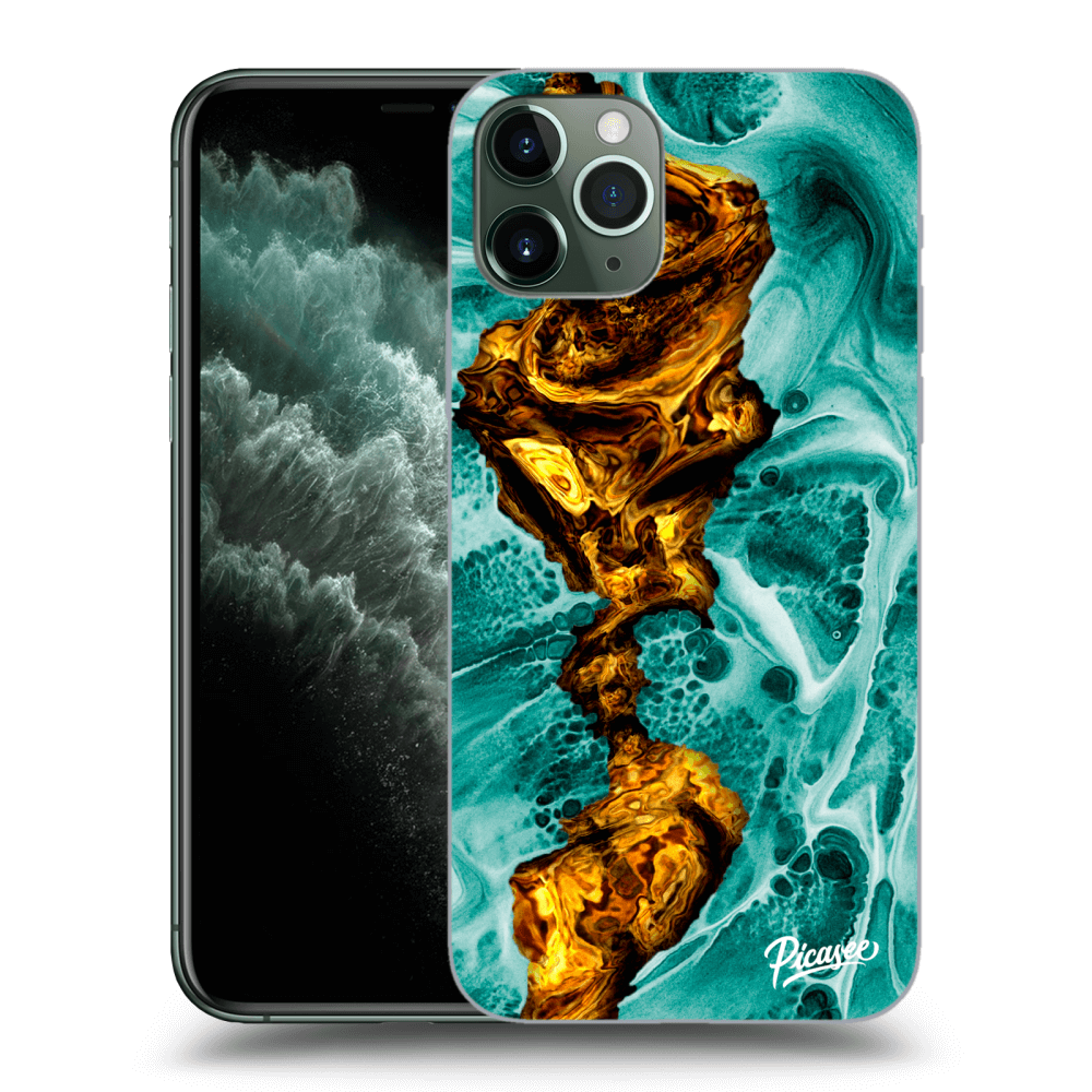 Picasee ULTIMATE CASE za Apple iPhone 11 Pro Max - Goldsky