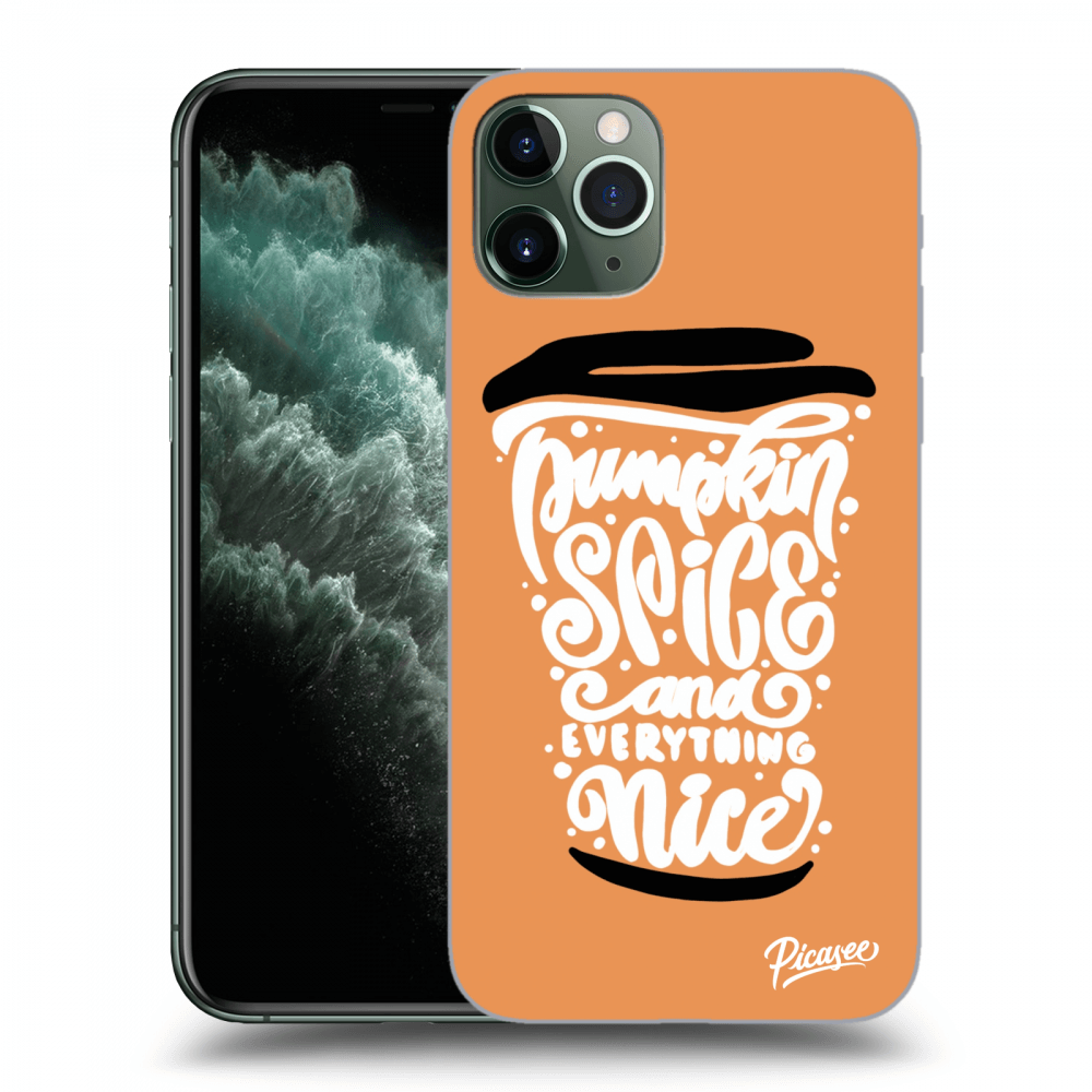 Picasee ULTIMATE CASE za Apple iPhone 11 Pro Max - Pumpkin coffee
