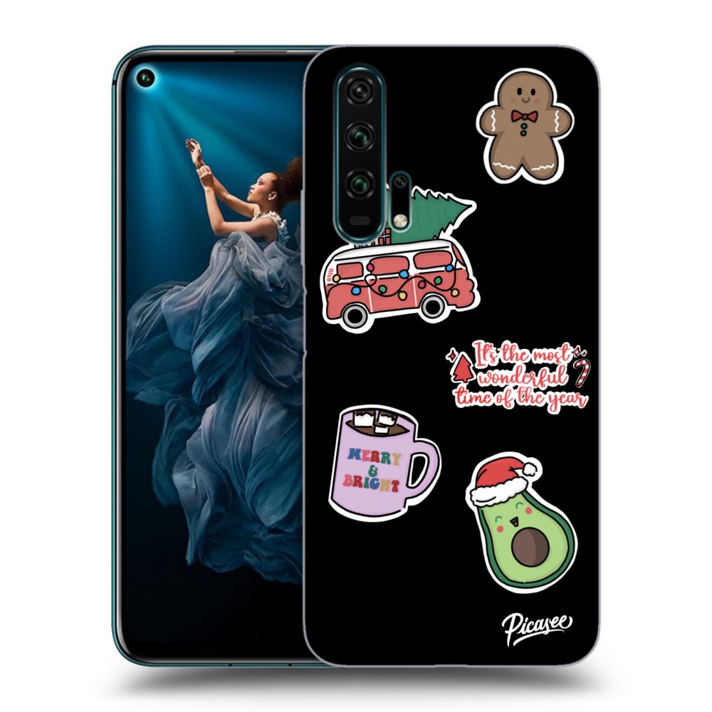 Picasee ULTIMATE CASE za Honor 20 Pro - Christmas Stickers