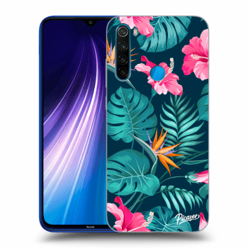 Maskica za Xiaomi Redmi Note 8 - Pink Monstera