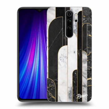 Maskica za Xiaomi Redmi Note 8 Pro - Black & White tile