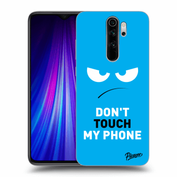 Maskica za Xiaomi Redmi Note 8 Pro - Angry Eyes - Blue