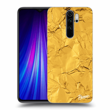 Picasee silikonska prozirna maskica za Xiaomi Redmi Note 8 Pro - Gold