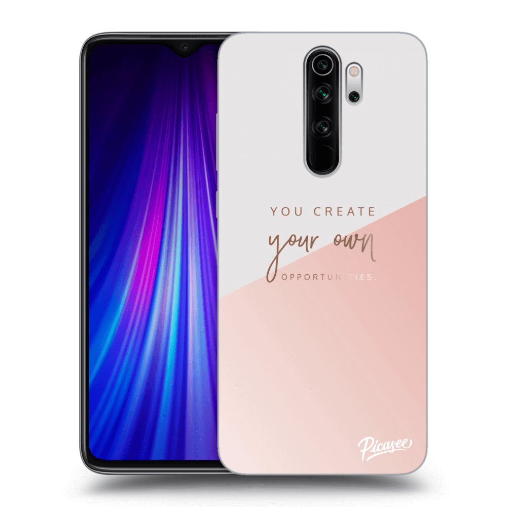 Picasee crna silikonska maskica za Xiaomi Redmi Note 8 Pro - You create your own opportunities