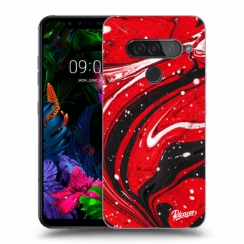 Maskica za LG G8s ThinQ - Red black