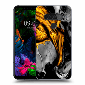 Maskica za LG G8s ThinQ - Black Gold